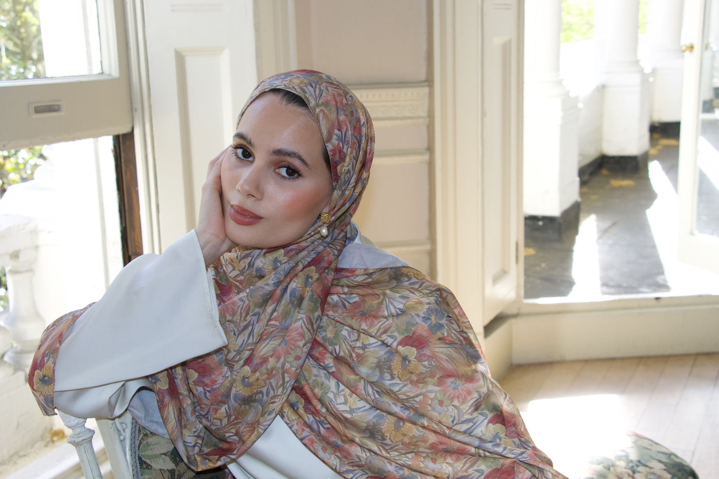 Mariyah Florals~ Printed Scarves