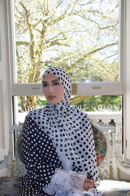 Cecilia Dots~ Printed Scarves