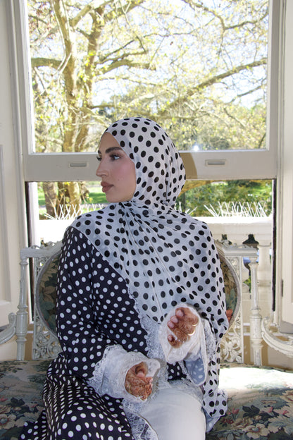 Cecilia Dots~ Printed Scarves
